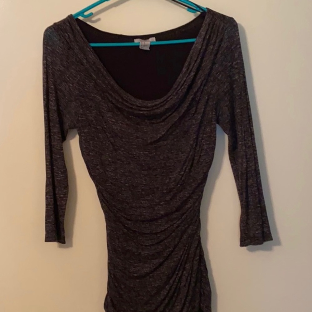 H&M black dress top size XS